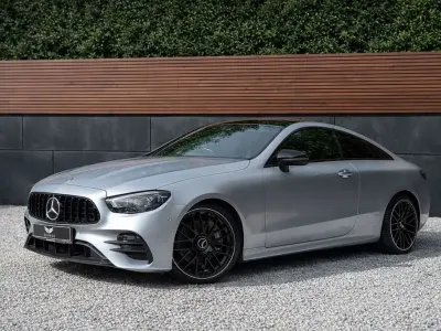 Used Mercedes E220 AMG line 2021 Silver Coupe