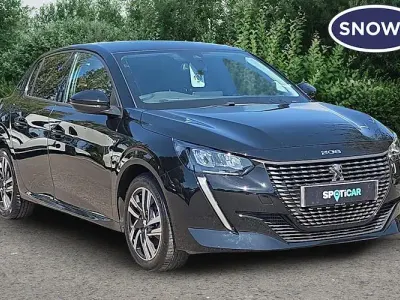 Used Peugeot 208 Allure+ 102 HP (75 kW) 2023 Black Hatchback