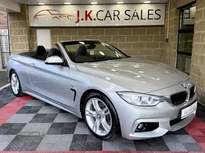 Used BMW 430 Cabriolet M Sport 255 HP (187 kW) 2015 Silver Cabriolet