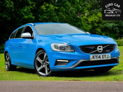 Used Volvo V60 R-Design 2014 Blue Estate