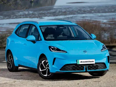 New MG MG4 EV Comfort 117 kW (160 HP) 2026 Blue Hatchback
