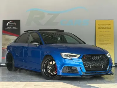 Used Audi S3 Black Edition 2017 Blue Sedan