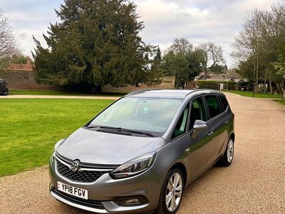 Used Vauxhall Zafira SRi 2018 Grey MPV