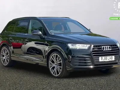 Used Audi Q7 Black Edition 272 HP (200 kW) 2018 Black SUV