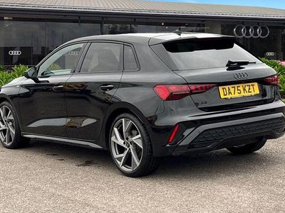 Used Audi A3 Sportback Black Edition 150 HP (110 kW) 2025 Black Hatchback