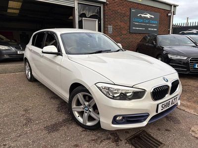 Used BMW 120 Sport Line 2018 White Hatchback