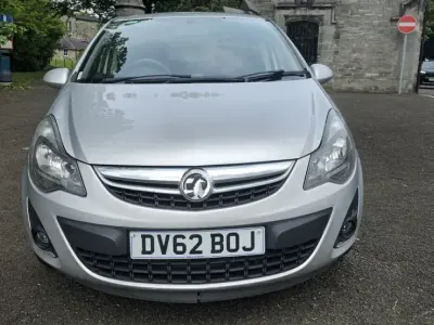 Used Vauxhall Corsa 90 HP (66 kW) 2012 Silver Hatchback