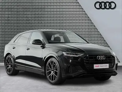 Used Audi Q8 Black Edition 286 HP (210 kW) 2021 Black SUV