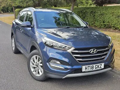 Used Hyundai Tucson SE 177 HP (130 kW) 2018 Blue SUV
