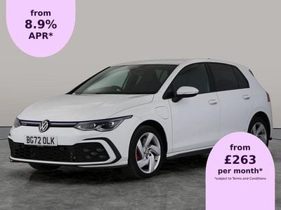 Used VW Golf VIII GTE 245 HP (180 kW) 2022 White Hatchback