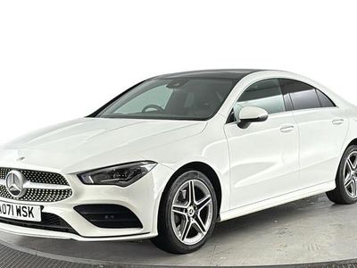 Used Mercedes CLA250e AMG Line Premium Plus 218 HP (160 kW) 2021 White Sedan