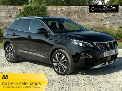 Used Peugeot 3008 Premium 130 HP (95 kW) 2019 Black SUV