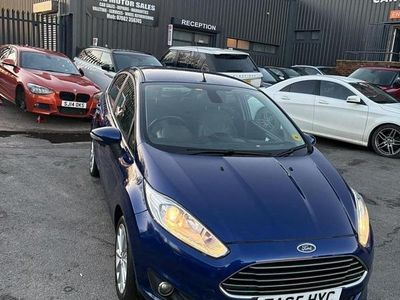 Used Ford Fiesta Titanium X 2015 Blue Hatchback
