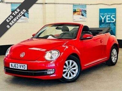 used VW Beetle 1.6 DESIGN TDi BLUE MOTION TECHNOLOGY CABRIOLET 2dr