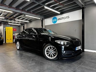 Used BMW 218 Comfort Edition 150 HP (110 kW) 2016 Black Coupe