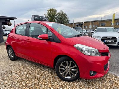 Red Used 2014 Toyota Yaris Hatchback | £4,295 (Fair price)