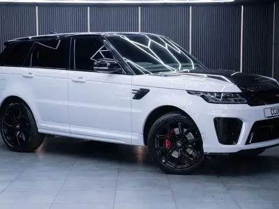 Used Land Rover Range Rover Sport SVR 575 HP (422 kW) 2020 White SUV