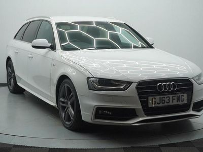 Used Audi A4 S-Line 2013 White Estate