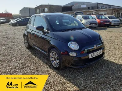 Used Fiat 500 S 69 HP (50 kW) 2013 Black Hatchback