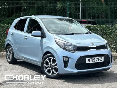 Used Kia Picanto 66 HP (48 kW) 2019 Blue Hatchback