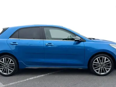 Used Kia Rio GT-Line S 118 HP (86 kW) 2021 Blue Hatchback