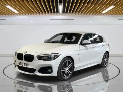 Used BMW 118 M Sport 136 HP (100 kW) 2019 White Hatchback