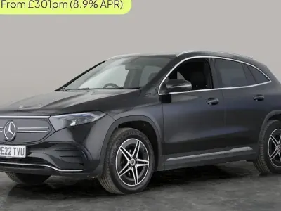 Käytetty Mercedes EQA350 AMG line 214 kW (292 HP) 2022 Musta Katumaasturi