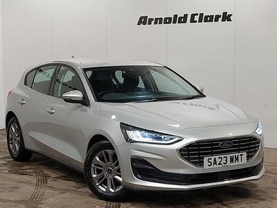 Used Ford Focus Titanium 125 HP (91 kW) 2023 Silver Hatchback