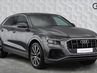 Grey Used 2022 Audi Q8 S-Line SUV | £37,150 (Good price)