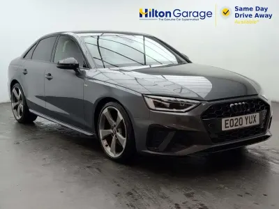 Used Audi A4 Black Edition 147 HP (108 kW) 2020 Grey Sedan