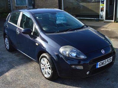 Used Fiat Punto Easy 69 HP (50 kW) 2013 Blue Hatchback