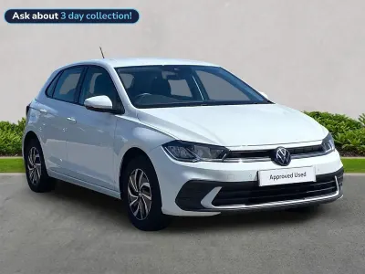 Used VW Polo Life 95 HP (69 kW) 2023 White Hatchback