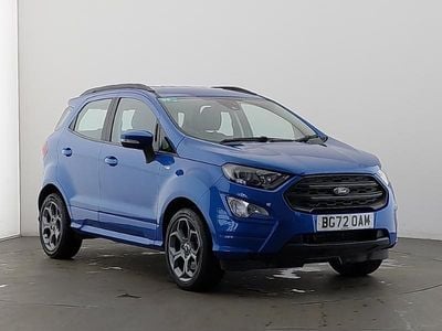 Used Ford Ecosport ST-Line 125 HP (91 kW) 2022 Blue SUV