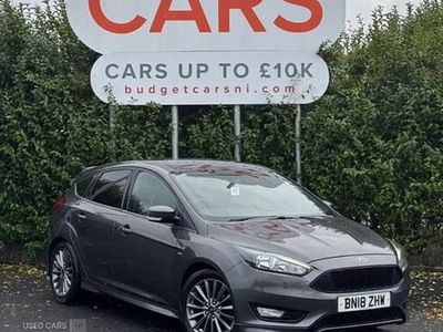 Grey Used 2018 Ford Focus ST-Line Hatchback | £7,695 (Good price)