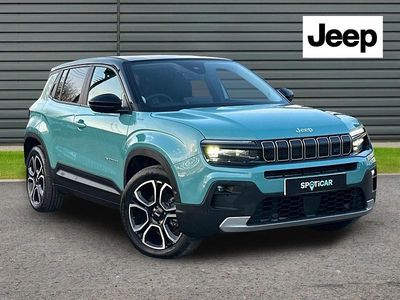 Used Jeep Avenger Summit 114 kW (156 HP) 2024 Blue/black SUV