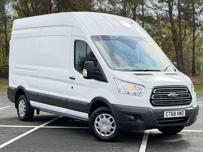 Usado Ford Transit 130 HP (95 kW) 2019 Branco Van