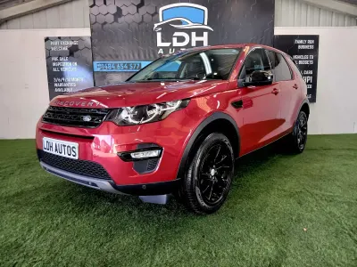 Used Land Rover Discovery Sport SE 180 HP (132 kW) 2017 Red SUV