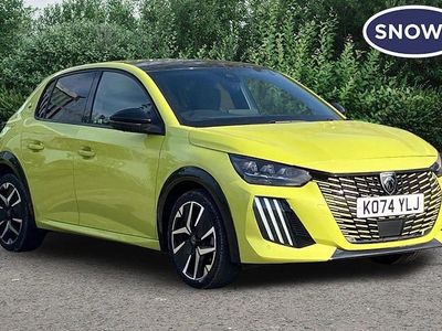 Used Peugeot 208 GTi 102 HP (75 kW) 2024 Yellow Hatchback
