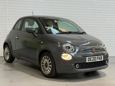 Used Fiat 500 Lounge 69 HP (50 kW) 2020 Grey Hatchback