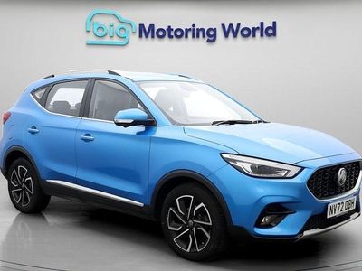 Used MG ZS Exclusive 111 HP (81 kW) 2023 Blue SUV