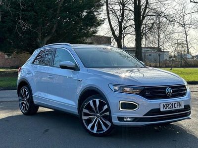 Used VW T-Roc R-line 150 HP (110 kW) 2021 Silver SUV