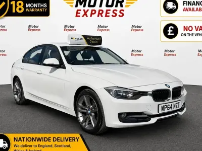 Used BMW 320 Sport Line 184 HP (135 kW) 2014 White Sedan