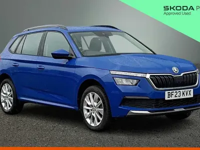 Used Skoda Kamiq SE 94 HP (69 kW) 2023 Energy blue SUV