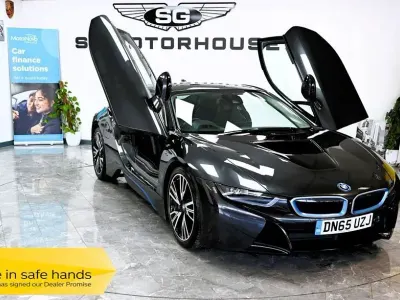 Used BMW i8 Sport Line 362 HP (266 kW) 2015 Grey Coupe