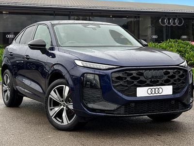Blue New 2025 Audi Q3 Sportback Comfort SUV | £44,780 (Expensive)