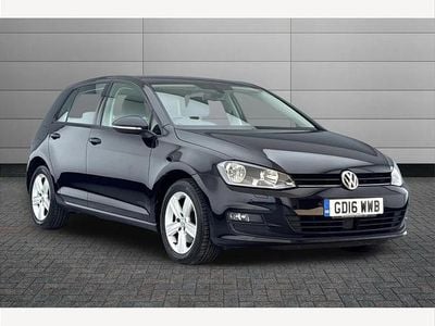 Used VW Golf VII Edition 125 HP (91 kW) 2016 Black Hatchback