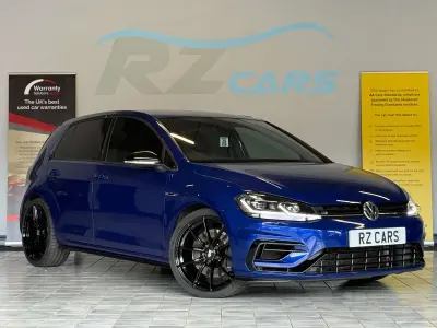 Used VW Golf VII R 310 HP (228 kW) 2017 Blue Hatchback