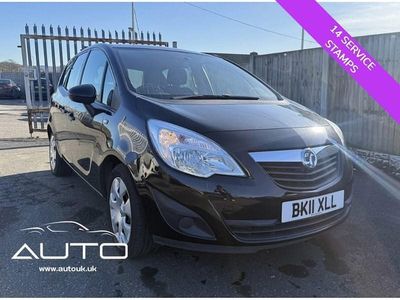 Used Vauxhall Meriva 100 HP (73 kW) 2011 Black MPV