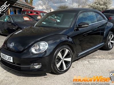 used VW Beetle 2.0 TDI Sport 3dr black tow bar FSH FULL SERVICE CAMBELT manual