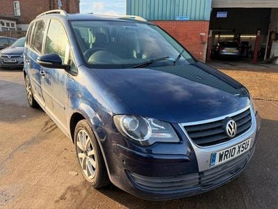 Blue Used 2010 VW Touran Match MPV | £1,399 (Expensive)
